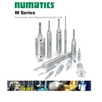 NUMATICS/AVENTICS ROUND LINE CYLINDER&lt;BR&gt;M SERIES 9/16&quot; BORE 10&quot; STROKE, DBL ACT, THRU ROD MNT, MRS INTERCHANGE